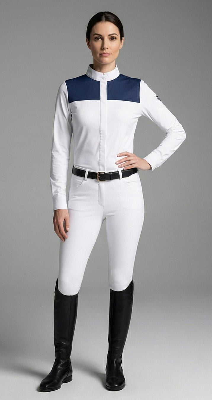 Camicia da concorso donna EMMA – Manica lunga - EQUUS BRAND